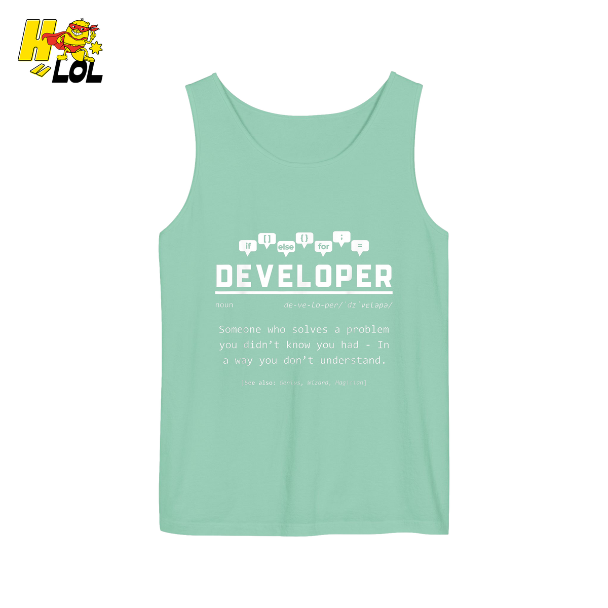 Developer Definition Shirt Funny Programmer Coding Shirt - HQLOL