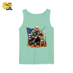 Patriotic Hunting Shirt Hunter Deer American Flag Graphic Shirt - HQLOL