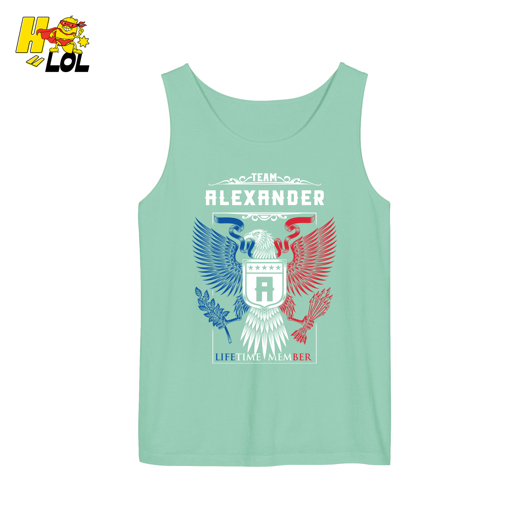 Team Alexander Lifetime Member - Family Name - HQ LOL