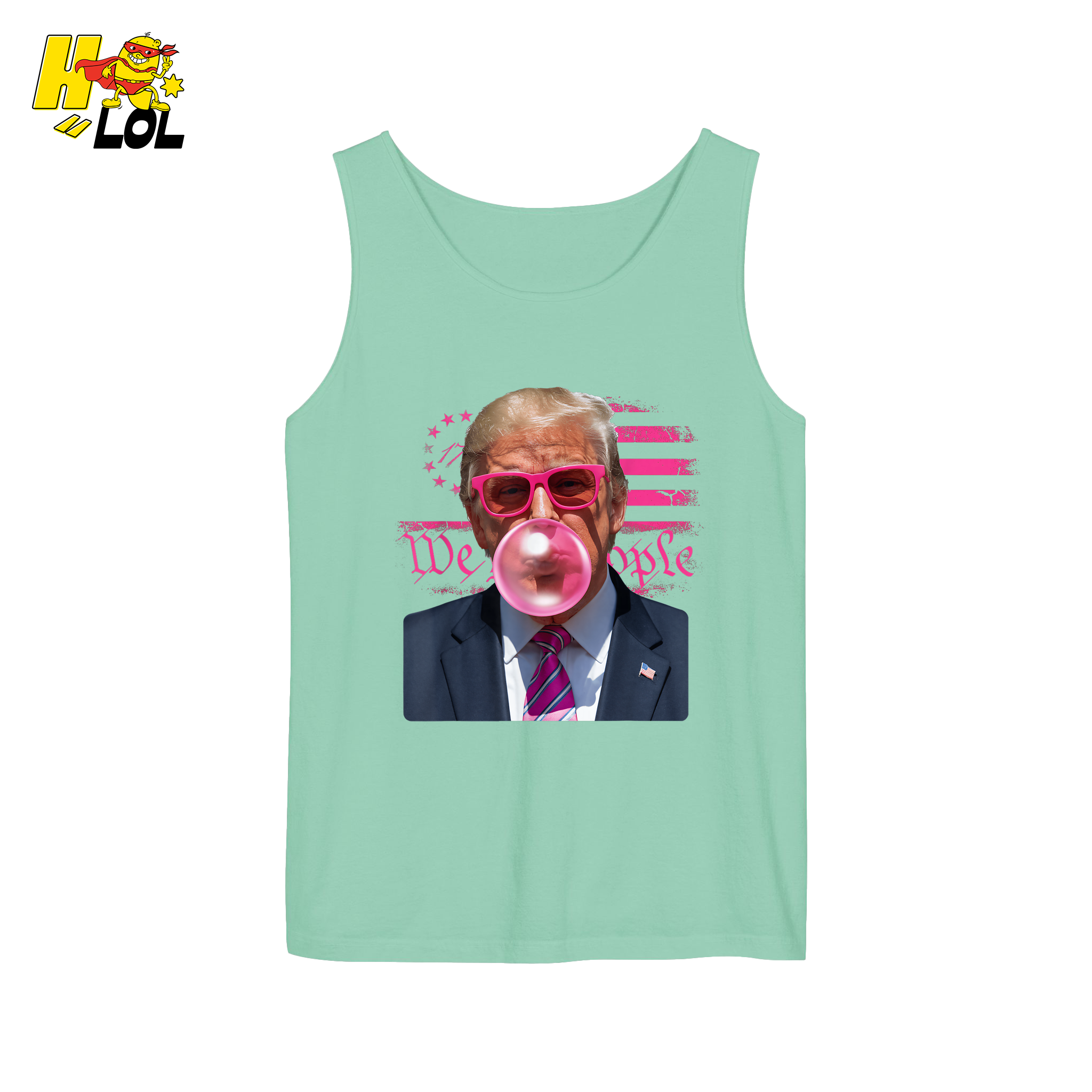 Trump Bubblegum Shirt Funny Graphic Shirt - HQLOL