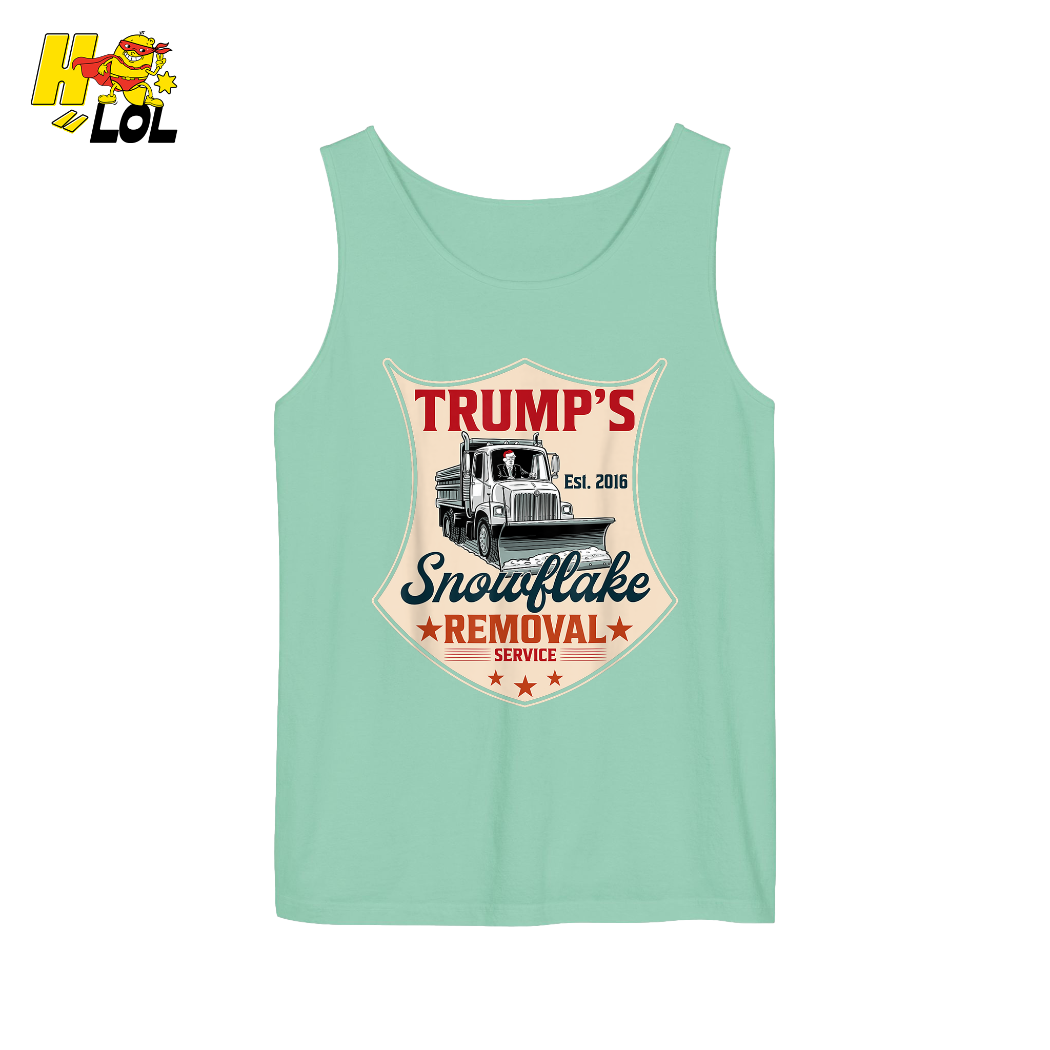 Trump's Snowflake Removal Service Funny Anti-Liberal Satire Shirt - HQLOL