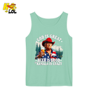 God Is Great Kamala Is Crazy - Trump Beer Patriotic Shirt - HQLOL