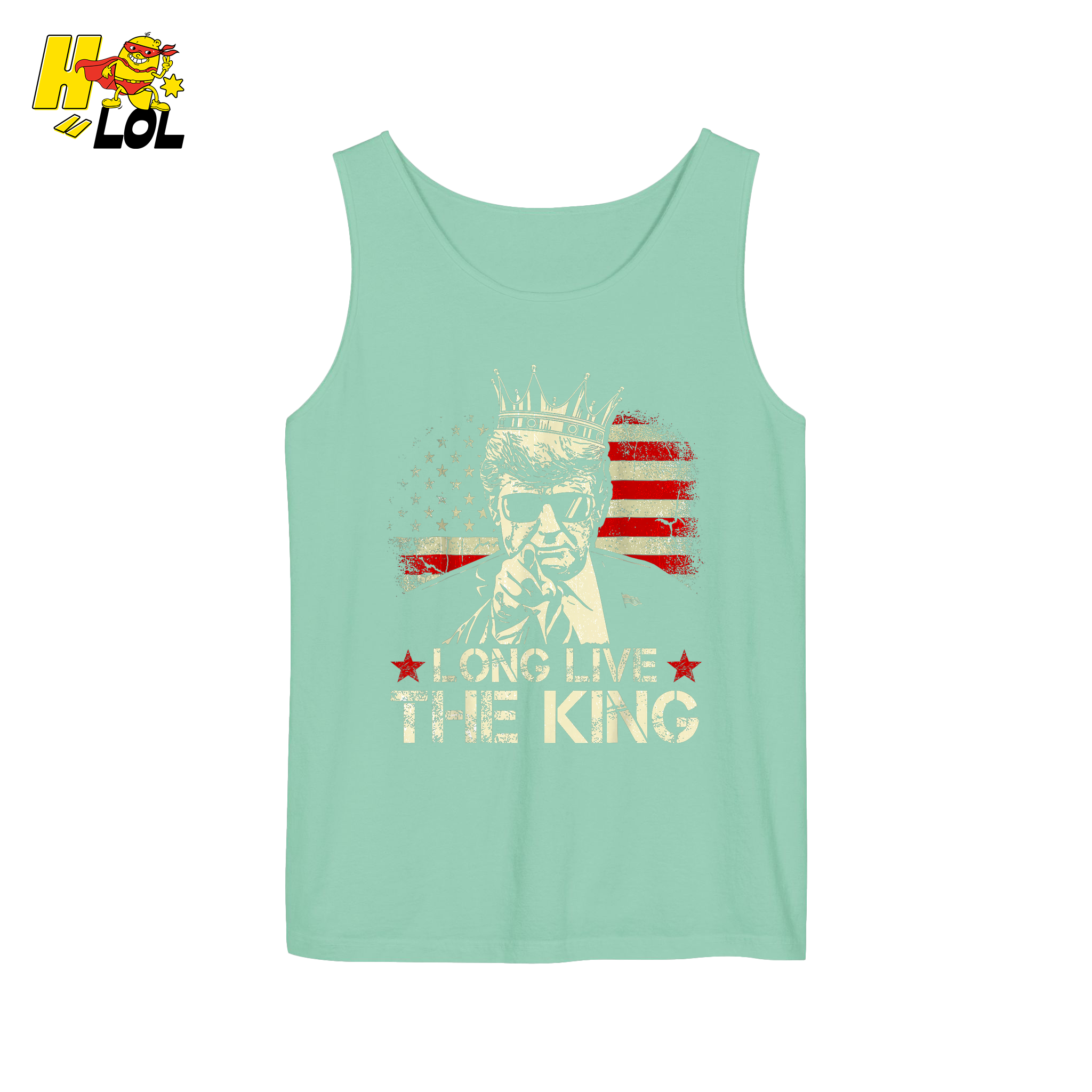 Donald Trump Long Live The King Shirt Patriotic Political Gift - HQLOL
