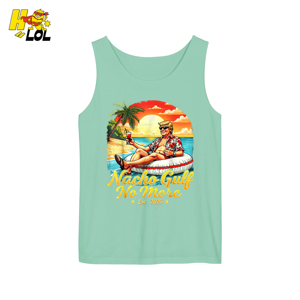 Nacho Gulf No More Shirt Funny Tropical Sunset Beach Graphic - HQLOL