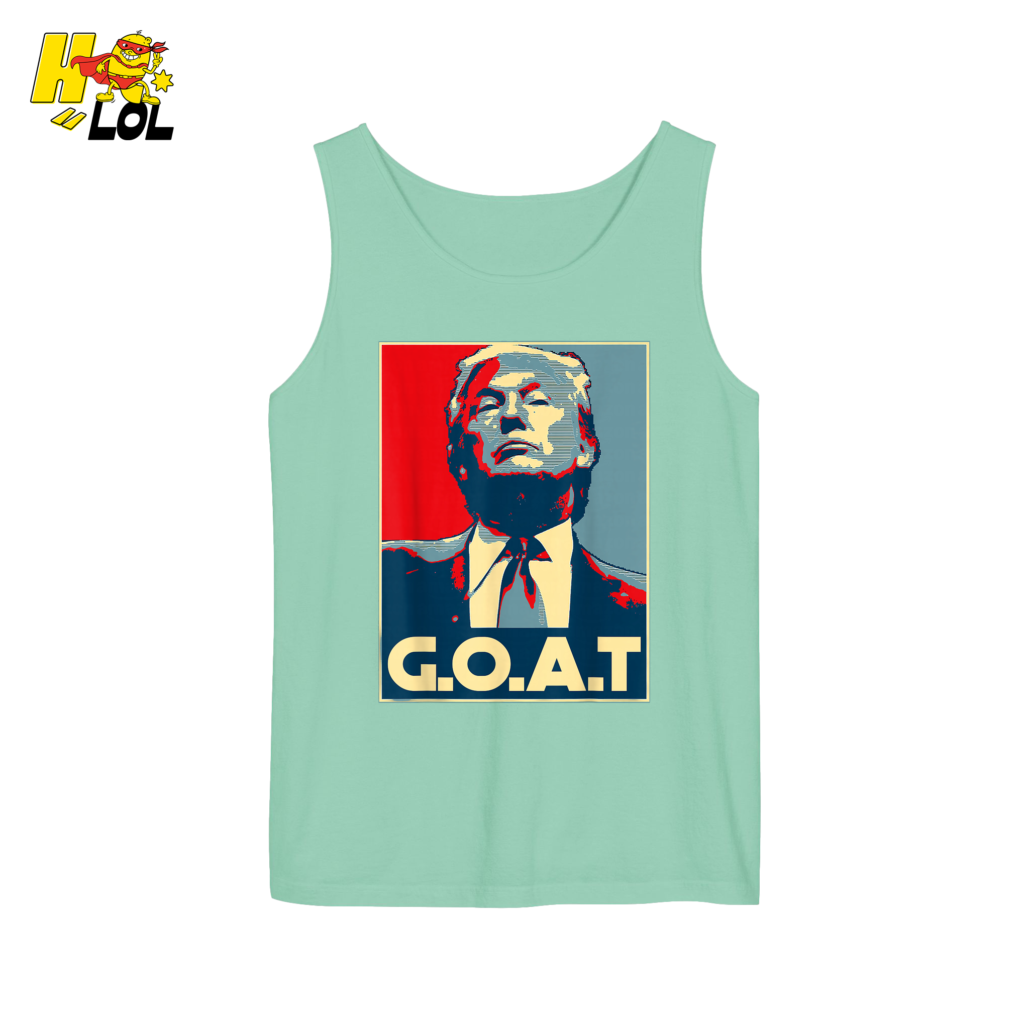 Trump G.O.A.T. Hope Style Iconic Political Tribute Meme Shirt - HQLOL