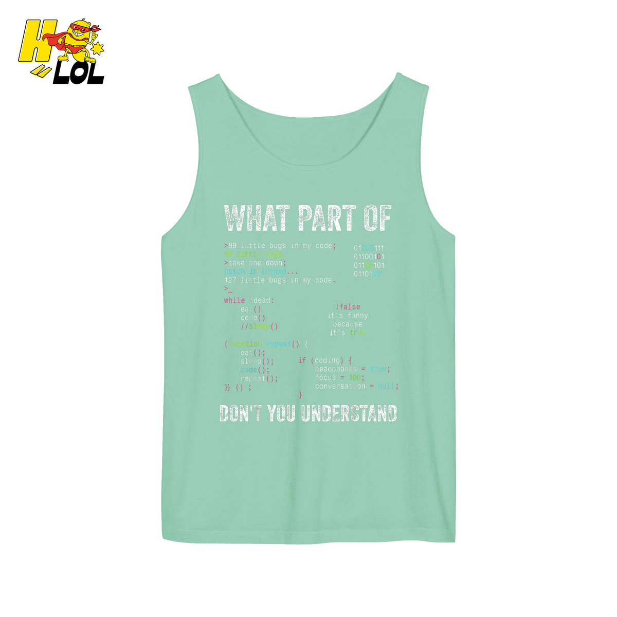 What Part of Don’t You Understand Shirt Funny Coding Programmer - HQLOL