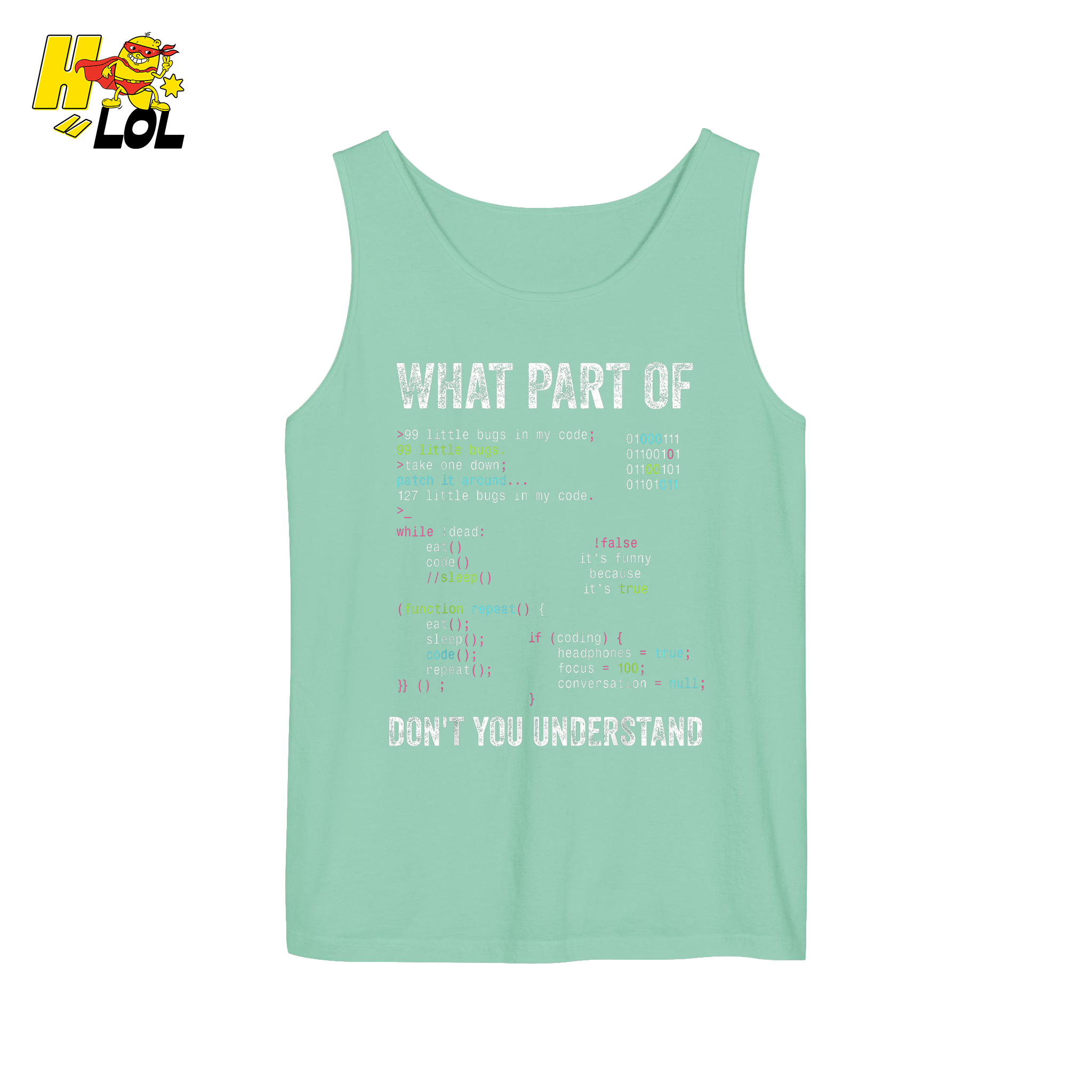 What Part of Don’t You Understand Shirt Funny Coding Programmer - HQLOL