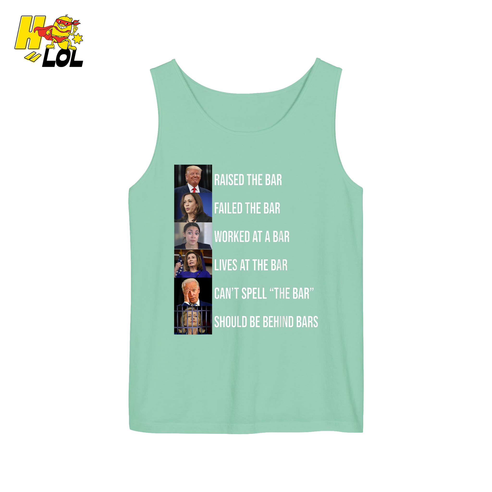 Bar Pun Anti-Democrat Political Meme Funny Sarcastic Shirt - HQLOL