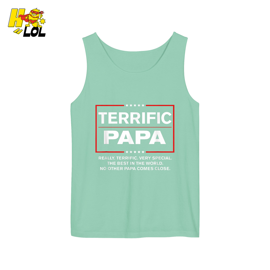 Terrific Papa Trump Style Funny Father's Day Gift Parody Shirt - HQLOL