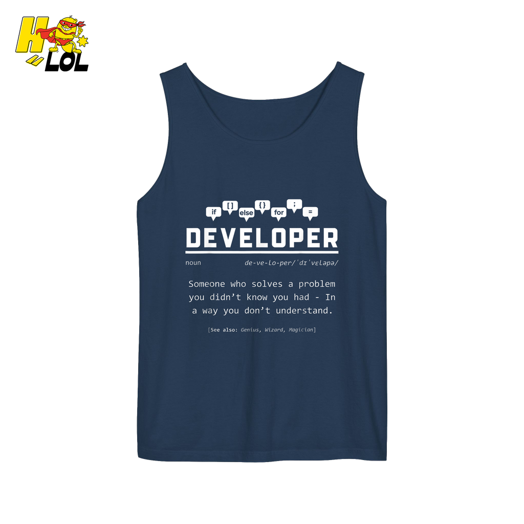 Developer Definition Shirt Funny Programmer Coding Shirt - HQLOL