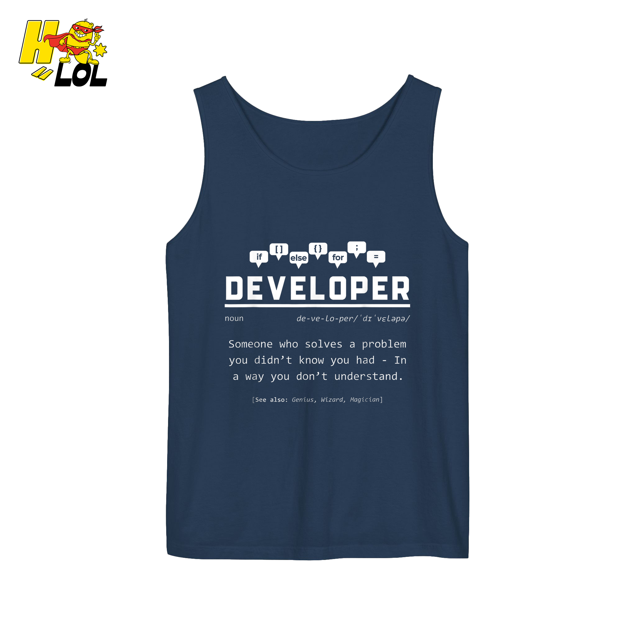 Developer Definition Shirt Funny Programmer Coding Shirt - HQLOL