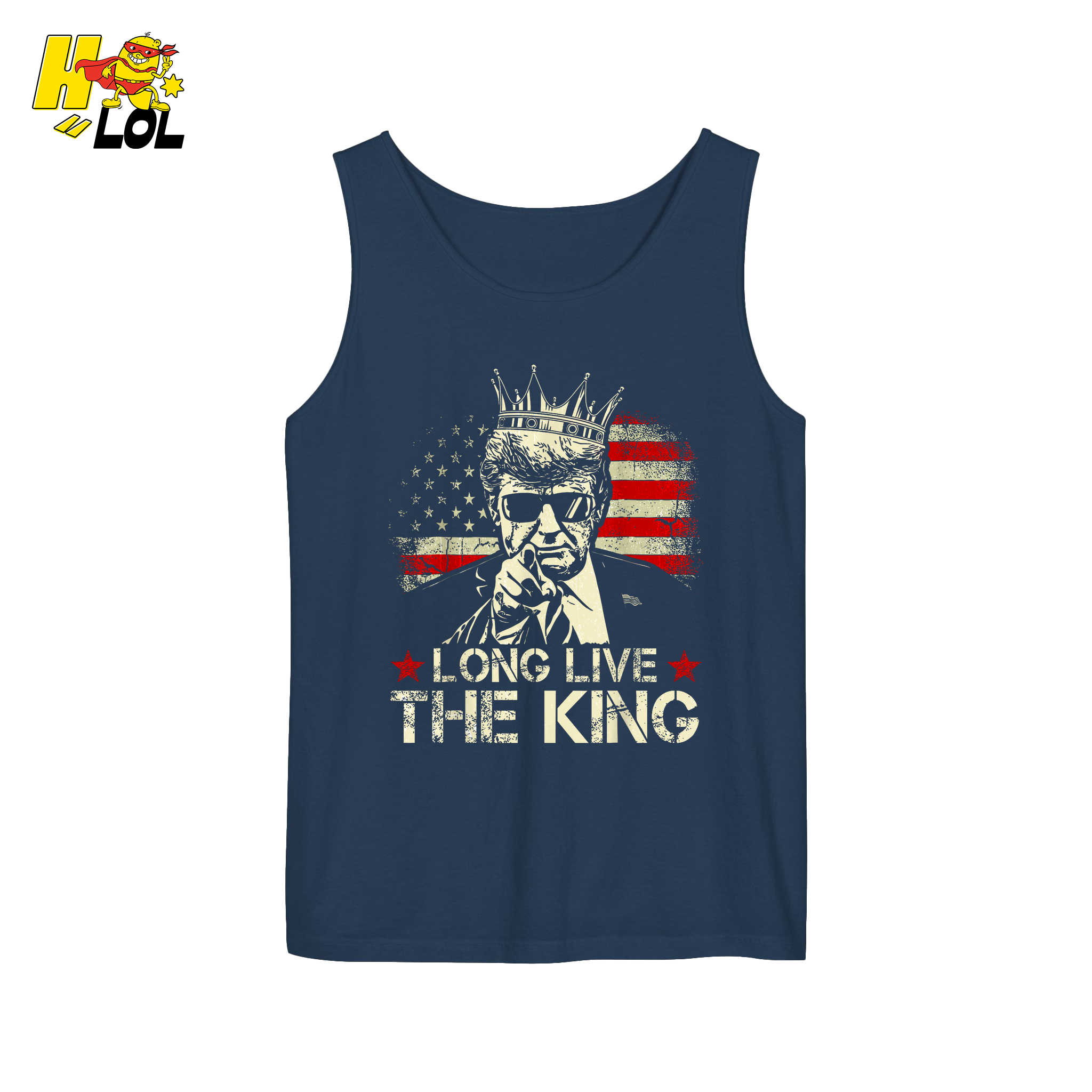 Donald Trump Long Live The King Shirt Patriotic Political Gift - HQLOL