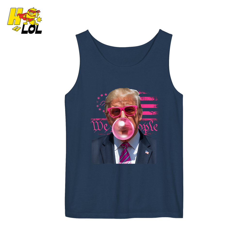Trump Bubblegum Shirt Funny Graphic Shirt - HQLOL