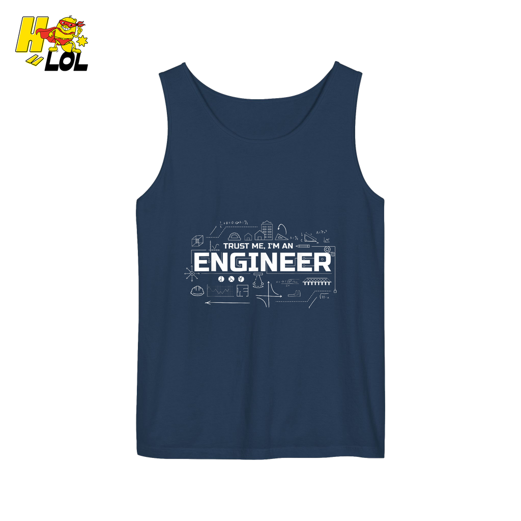 Trust Me I’m an Engineer Shirt Funny Blueprint Engineering Shirt - HQLOL