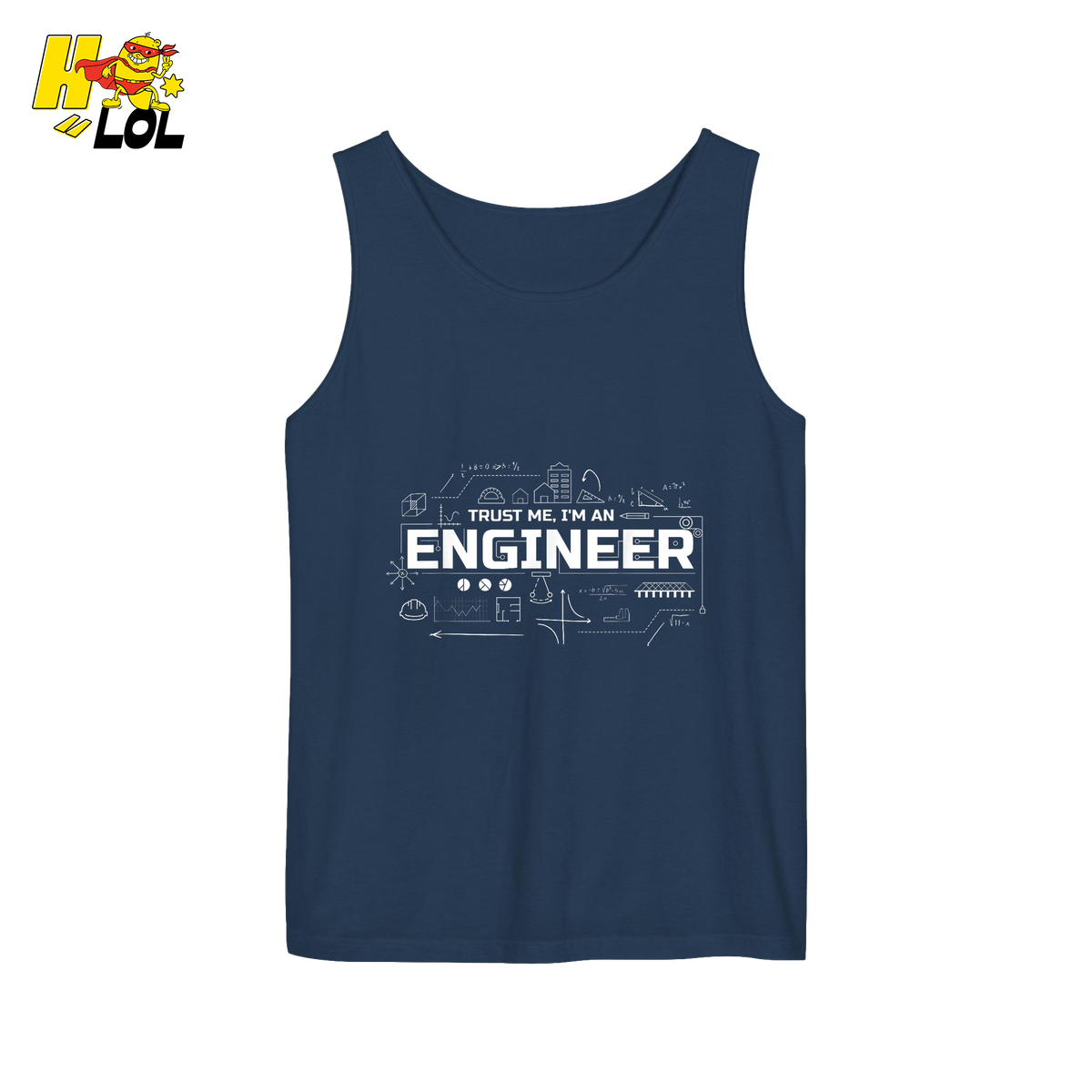 Trust Me I’m an Engineer Shirt Funny Blueprint Engineering Shirt - HQLOL