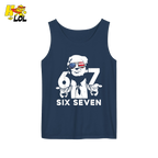 Six Seven Shirt 67 Patriotic Sunglasses Meme Graphic Shirt - HQLOL