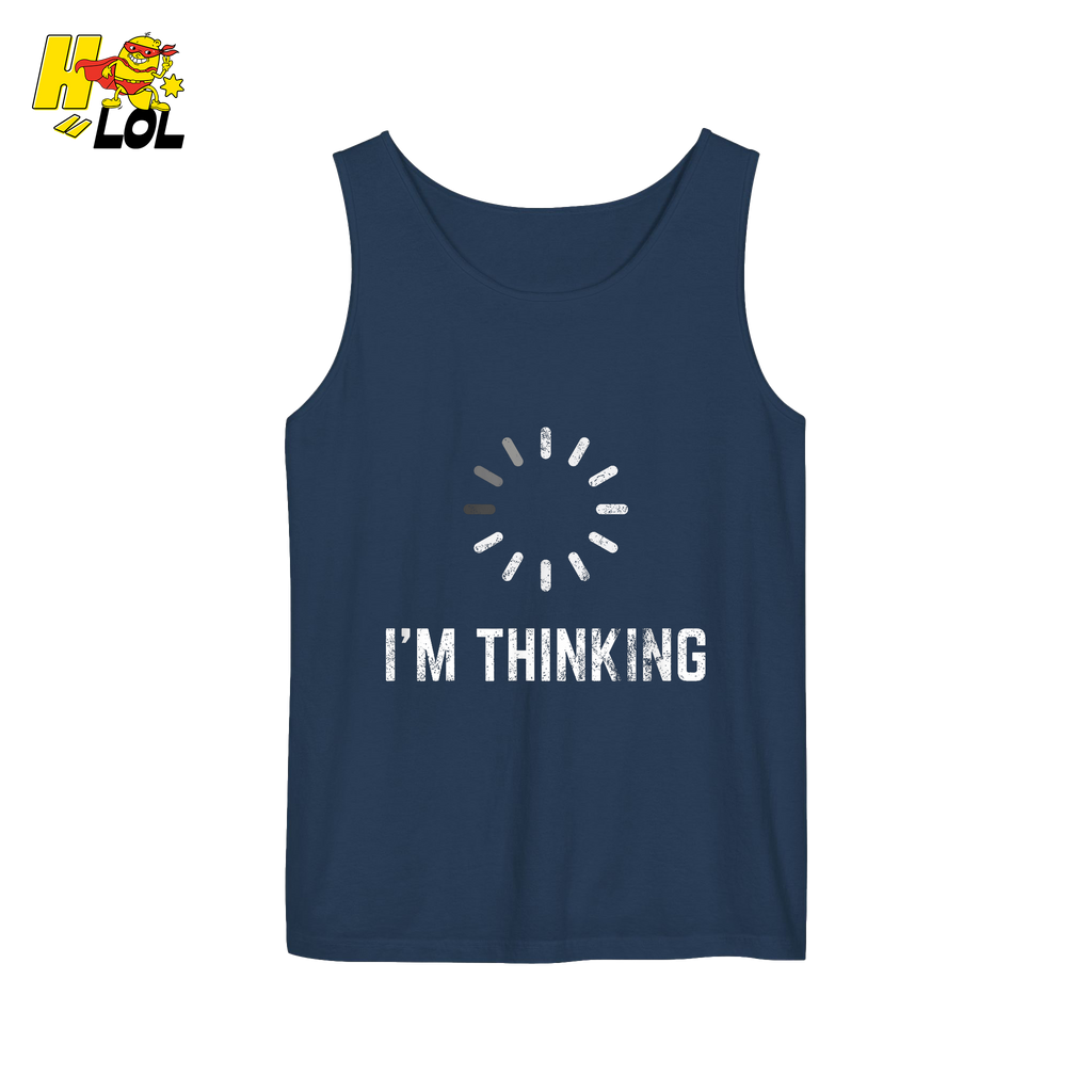 I’m Thinking Shirt Funny Loading Spinner Meme Shirt - HQLOL