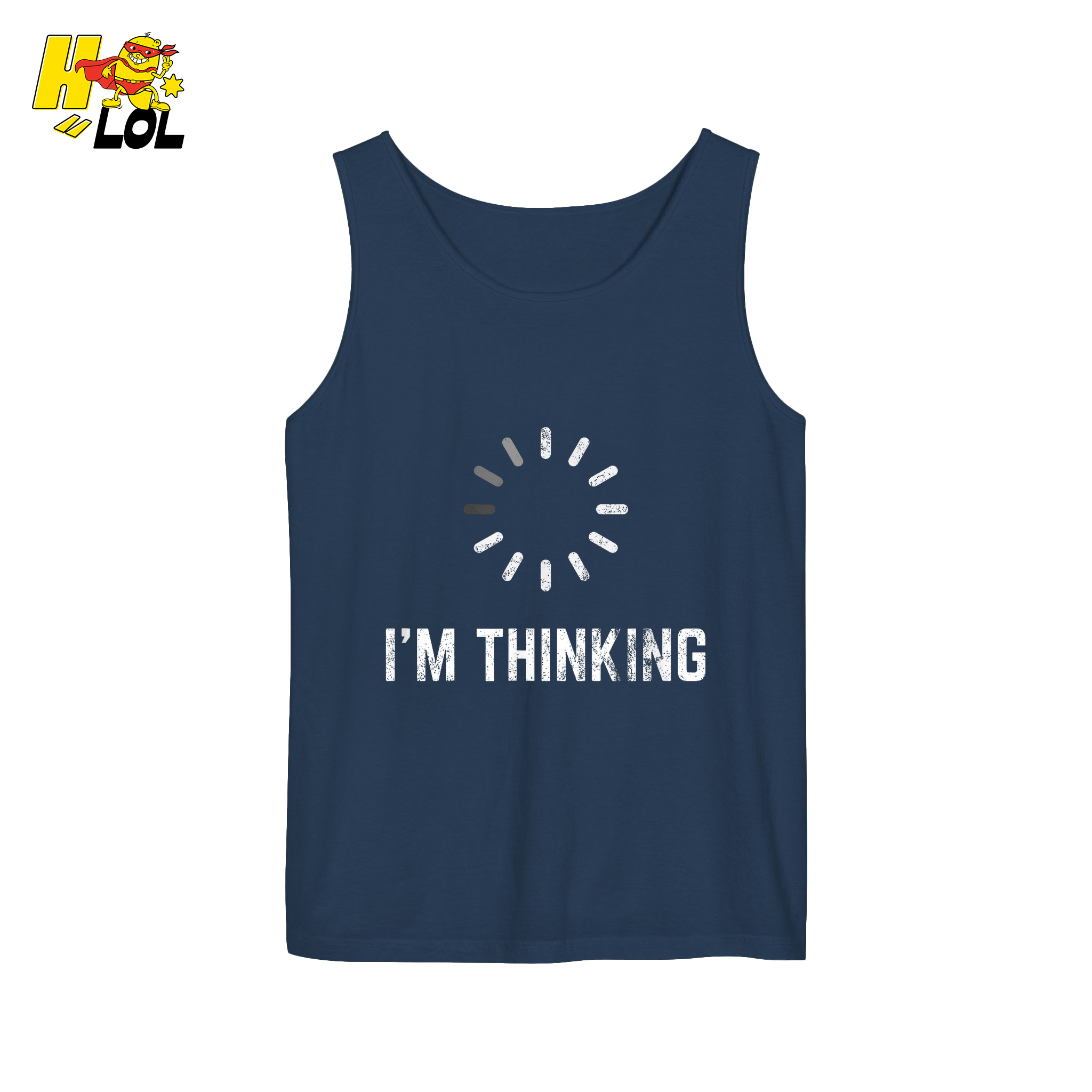 I’m Thinking Shirt Funny Loading Spinner Meme Shirt - HQLOL