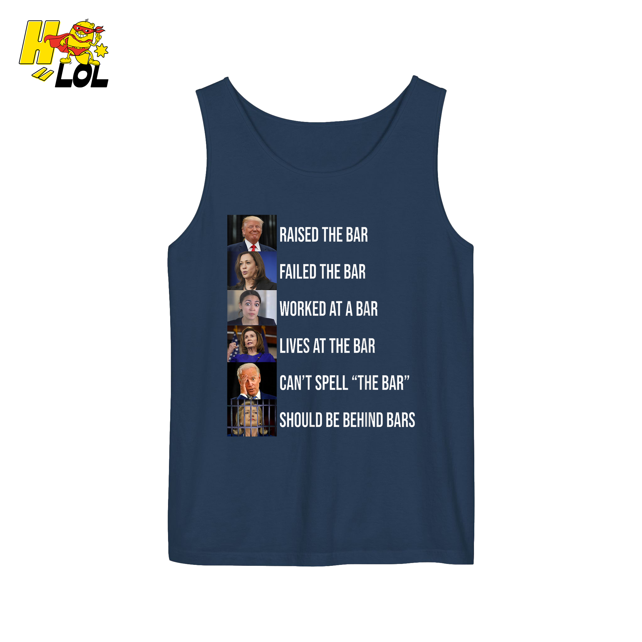 Bar Pun Anti-Democrat Political Meme Funny Sarcastic Shirt - HQLOL