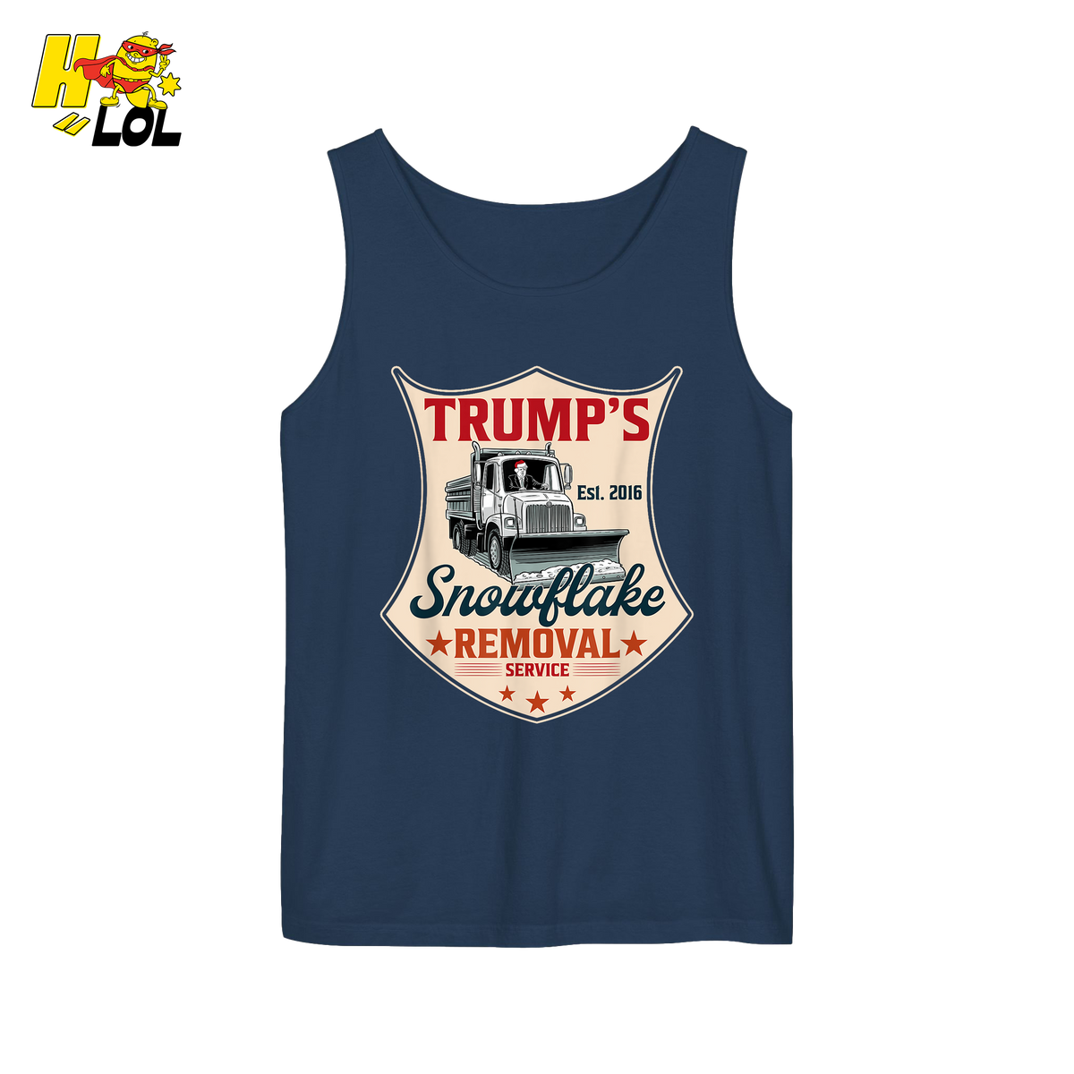 Trump's Snowflake Removal Service Funny Anti-Liberal Satire Shirt - HQLOL