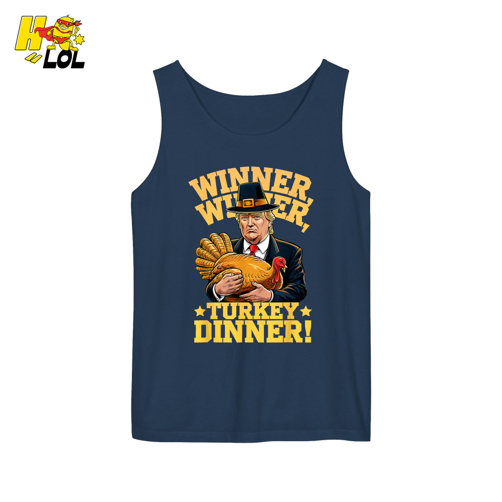 Winner Winner Turkey Dinner Shirt Funny Thanksgiving Shirt - HQLOL