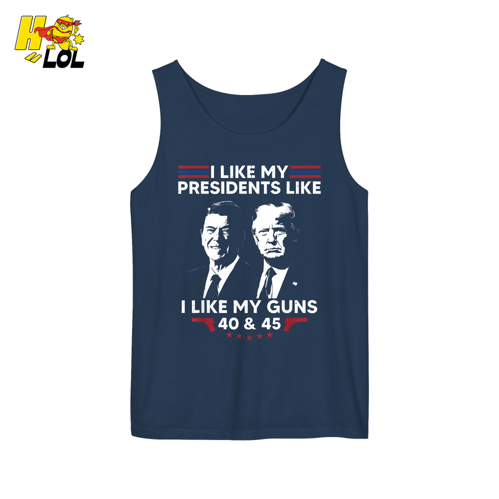 40 45 Presidents Shirt Funny Patriotic Conservative Graphic Shirt - HQLOL