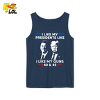 40 45 Presidents Shirt Funny Patriotic Conservative Graphic Shirt - HQLOL