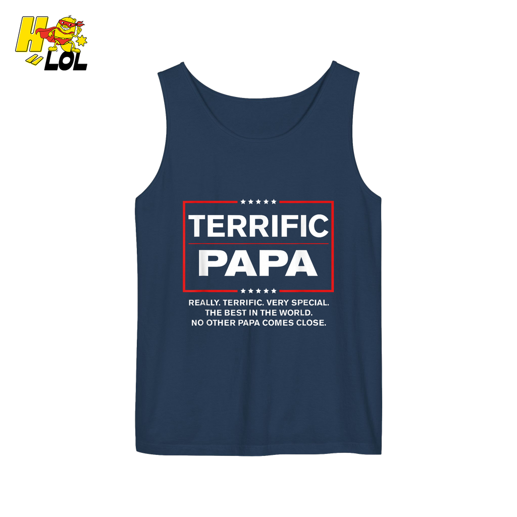 Terrific Papa Trump Style Funny Father's Day Gift Parody Shirt - HQLOL
