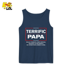 Terrific Papa Trump Style Funny Father's Day Gift Parody Shirt - HQLOL