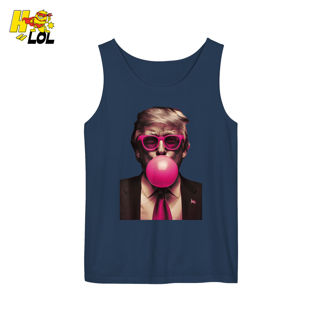 Trump Bubble Gum Pink Glasses Funny Pop Art Viral Meme Shirt - HQLOL