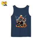 Patriotic Hunting Shirt Hunter Deer American Flag Graphic Shirt - HQLOL