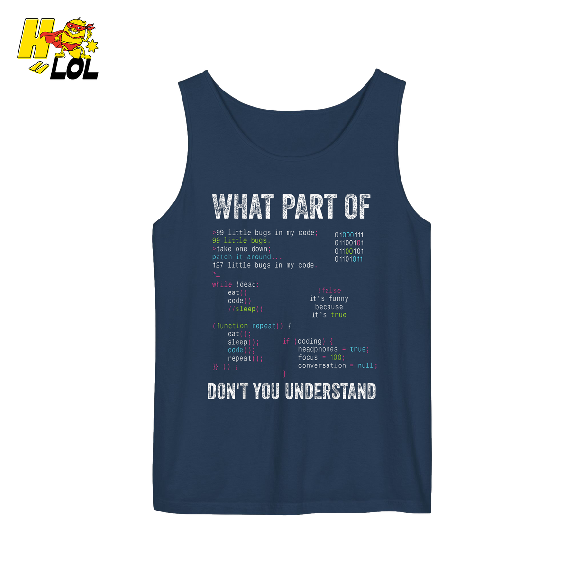 What Part of Don’t You Understand Shirt Funny Coding Programmer - HQLOL