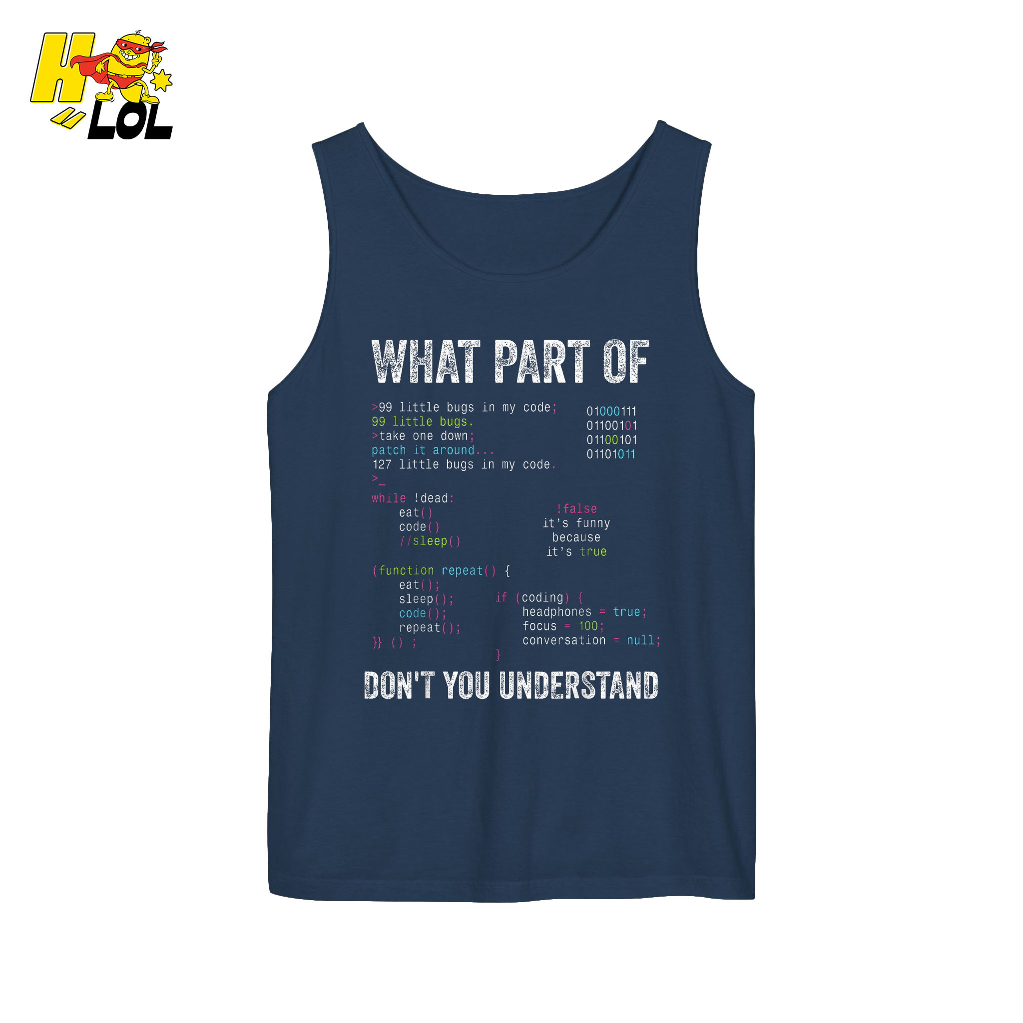 What Part of Don’t You Understand Shirt Funny Coding Programmer - HQLOL