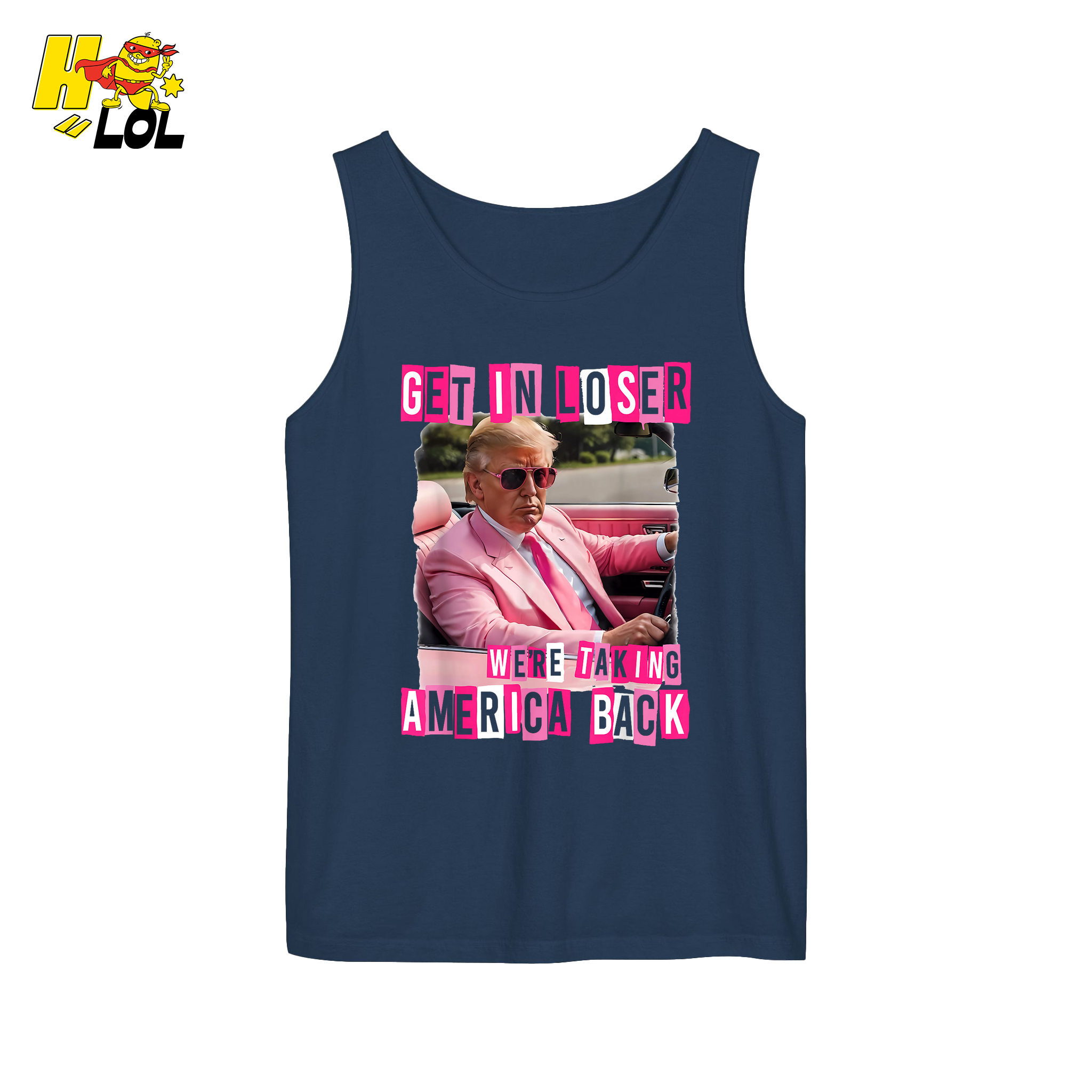 Get In Loser Shirt We’re Taking America Back Political Meme - HQLOL