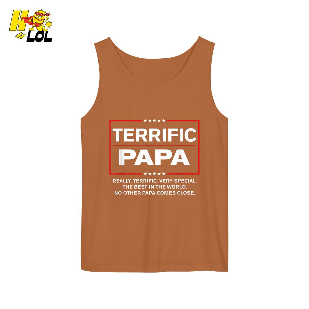 Terrific Papa Trump Style Funny Father's Day Gift Parody Shirt - HQLOL
