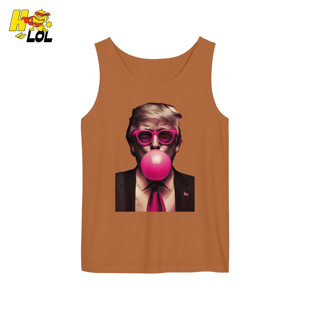 Trump Bubble Gum Pink Glasses Funny Pop Art Viral Meme Shirt - HQLOL
