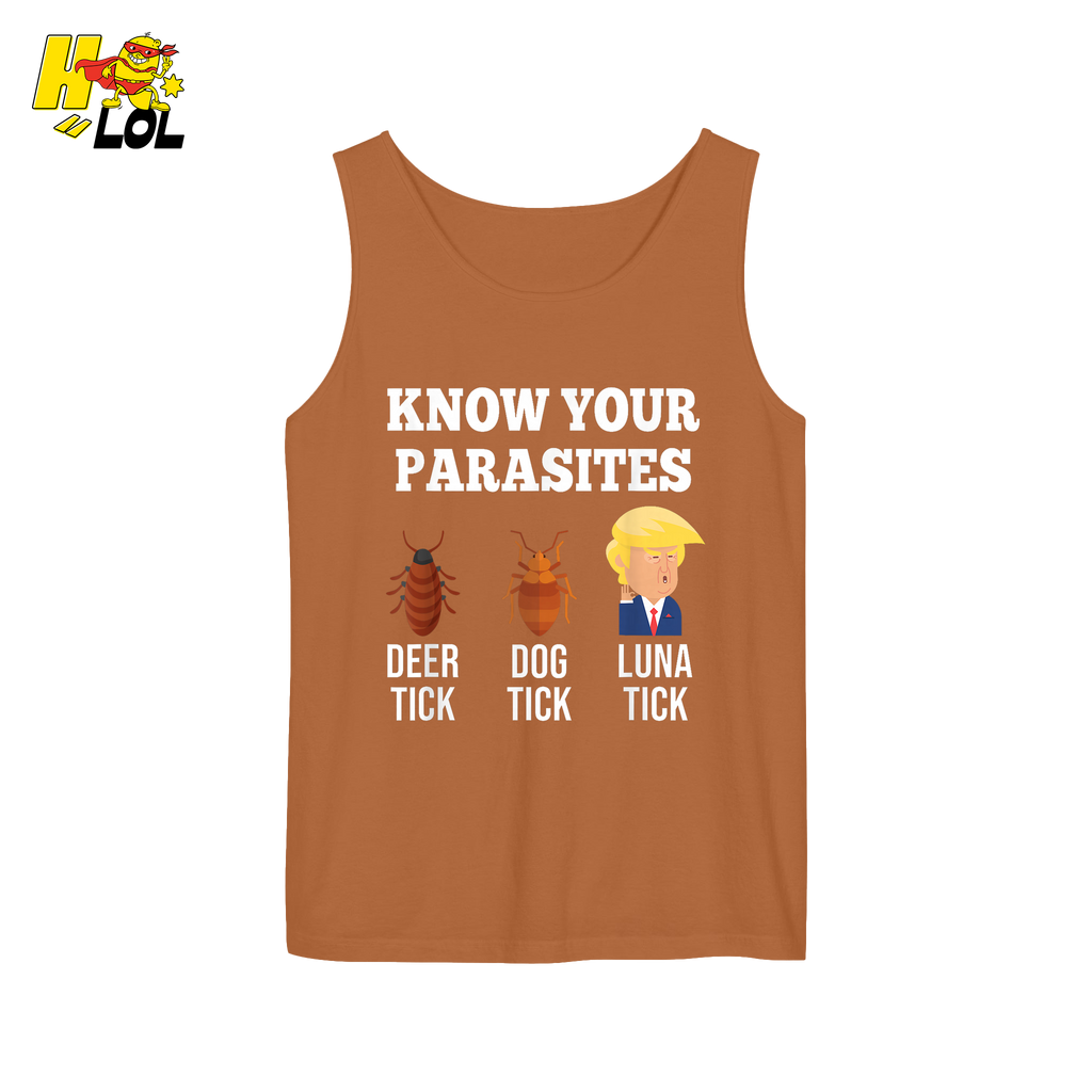 Know Your Parasites Shirt Funny Tick Meme Satire Graphic Shirt - HQLOL