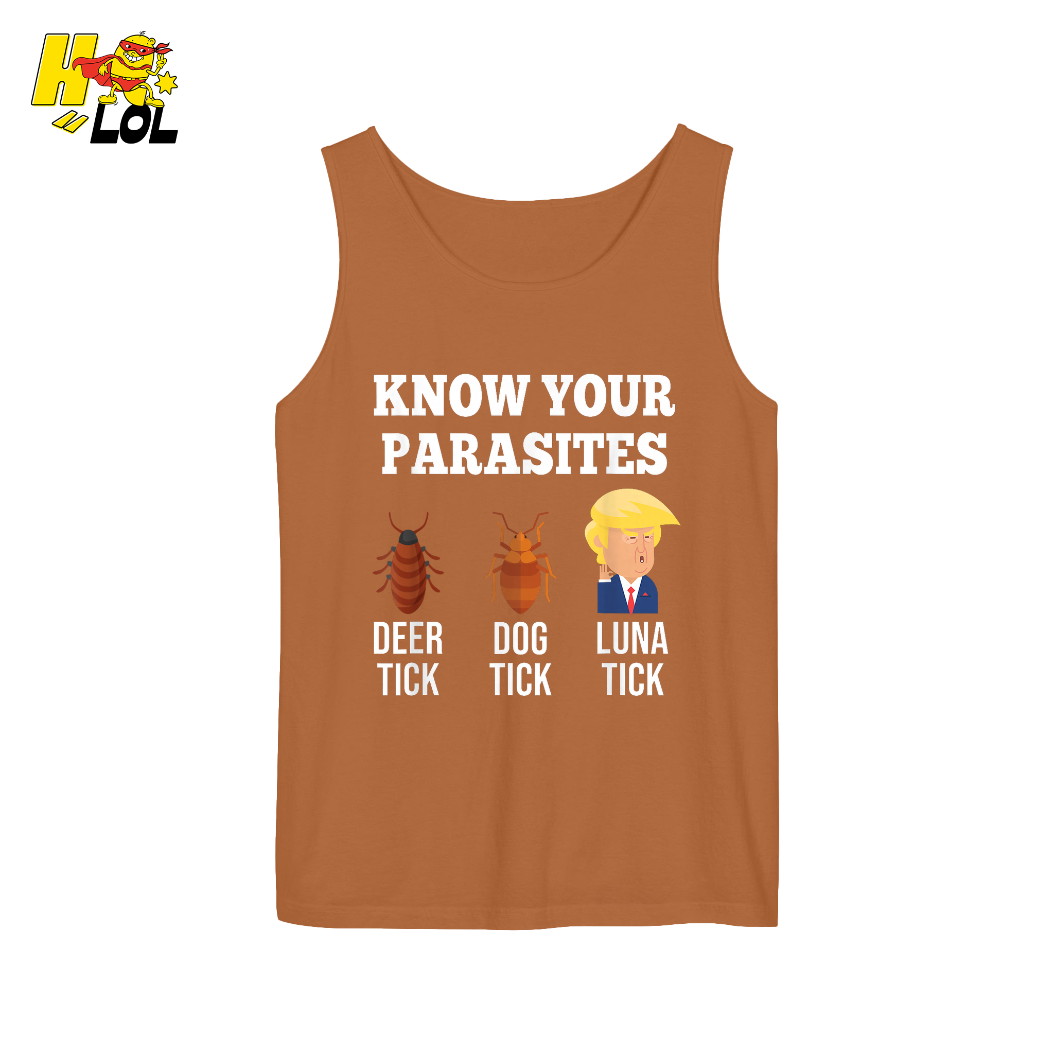 Know Your Parasites Shirt Funny Tick Meme Satire Graphic Shirt - HQLOL