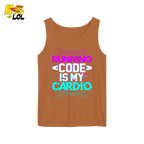 Running Code Is My Cardio Shirt Funny Programmer Neon Shirt - HQLOL