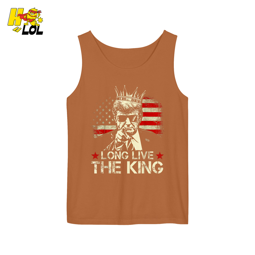 Donald Trump Long Live The King Shirt Patriotic Political Gift - HQLOL