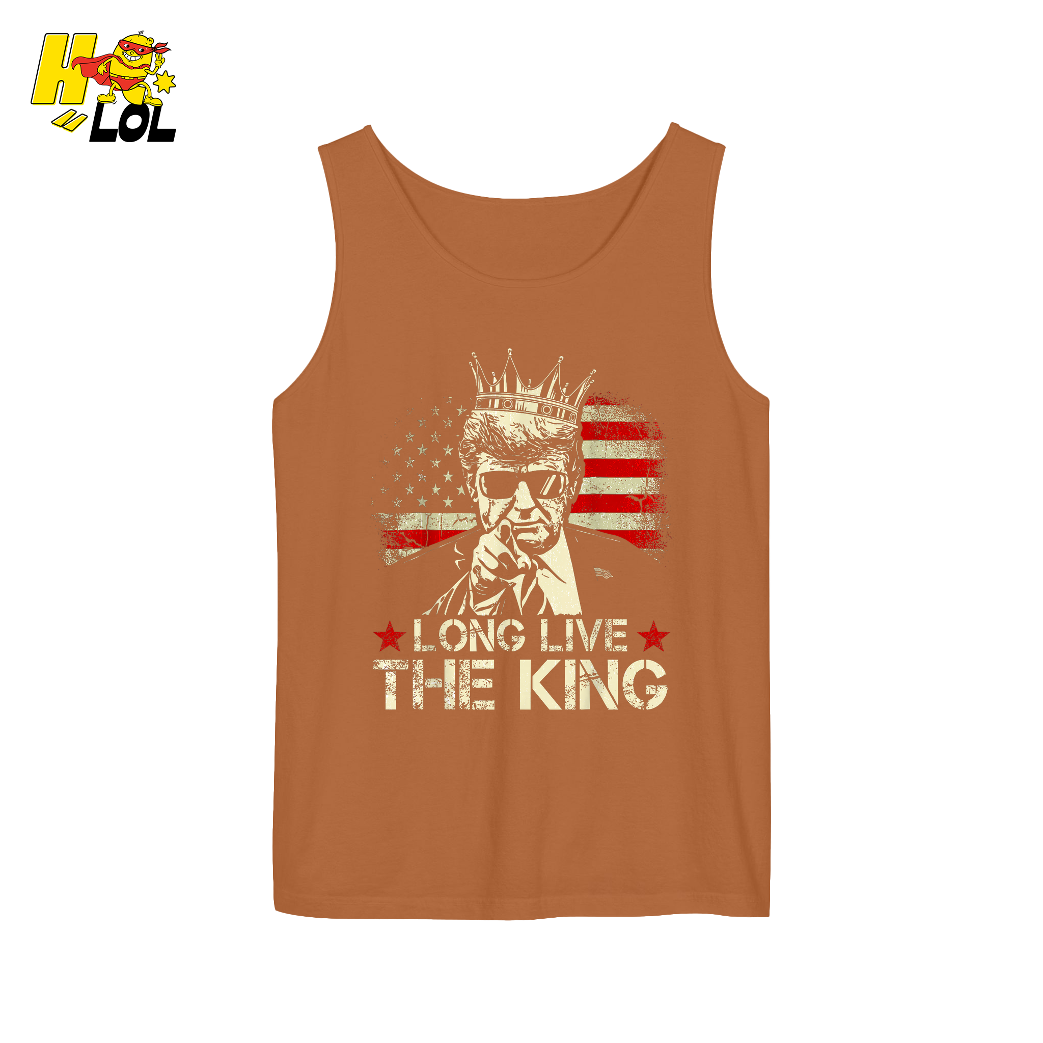 Donald Trump Long Live The King Shirt Patriotic Political Gift - HQLOL