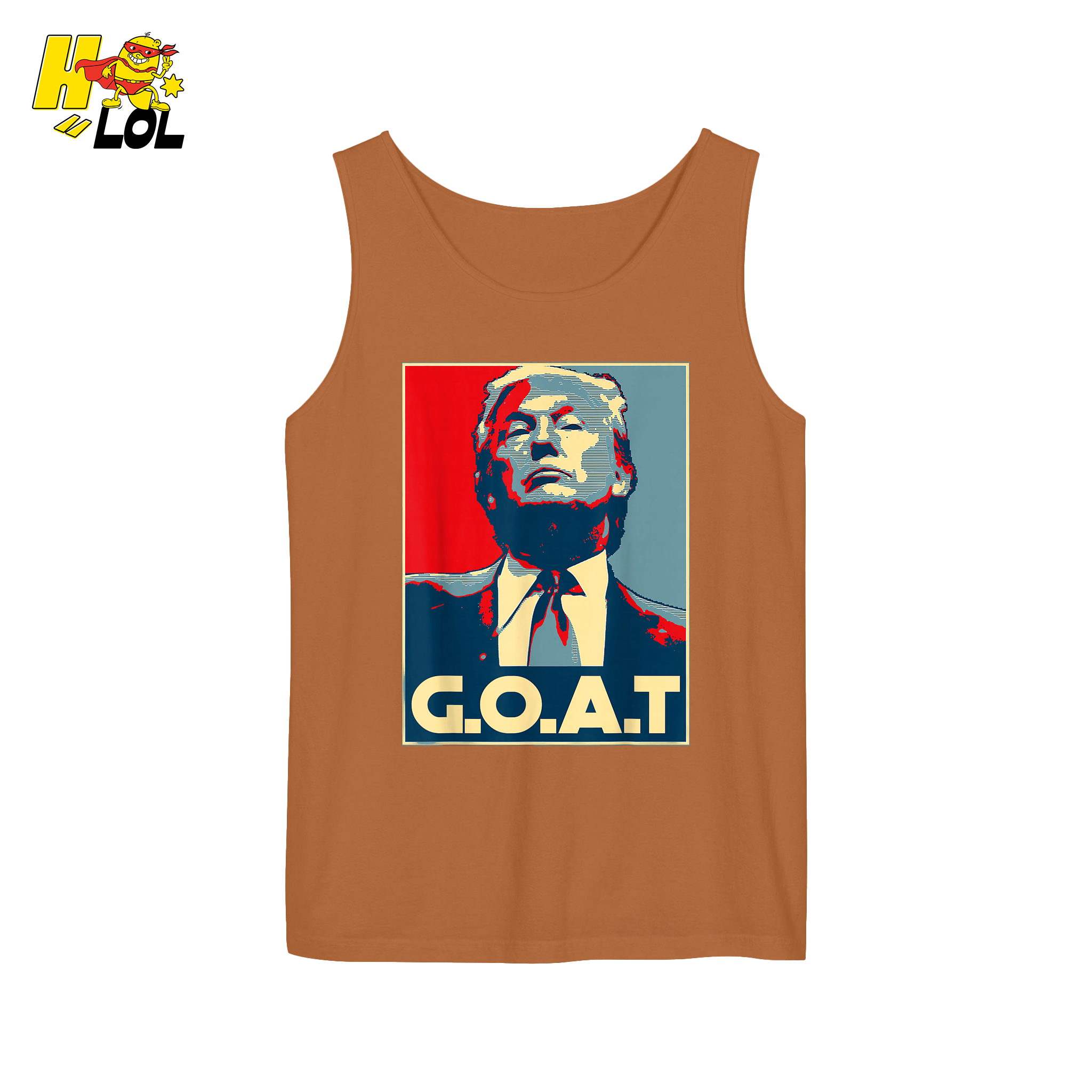 Trump G.O.A.T. Hope Style Iconic Political Tribute Meme Shirt - HQLOL