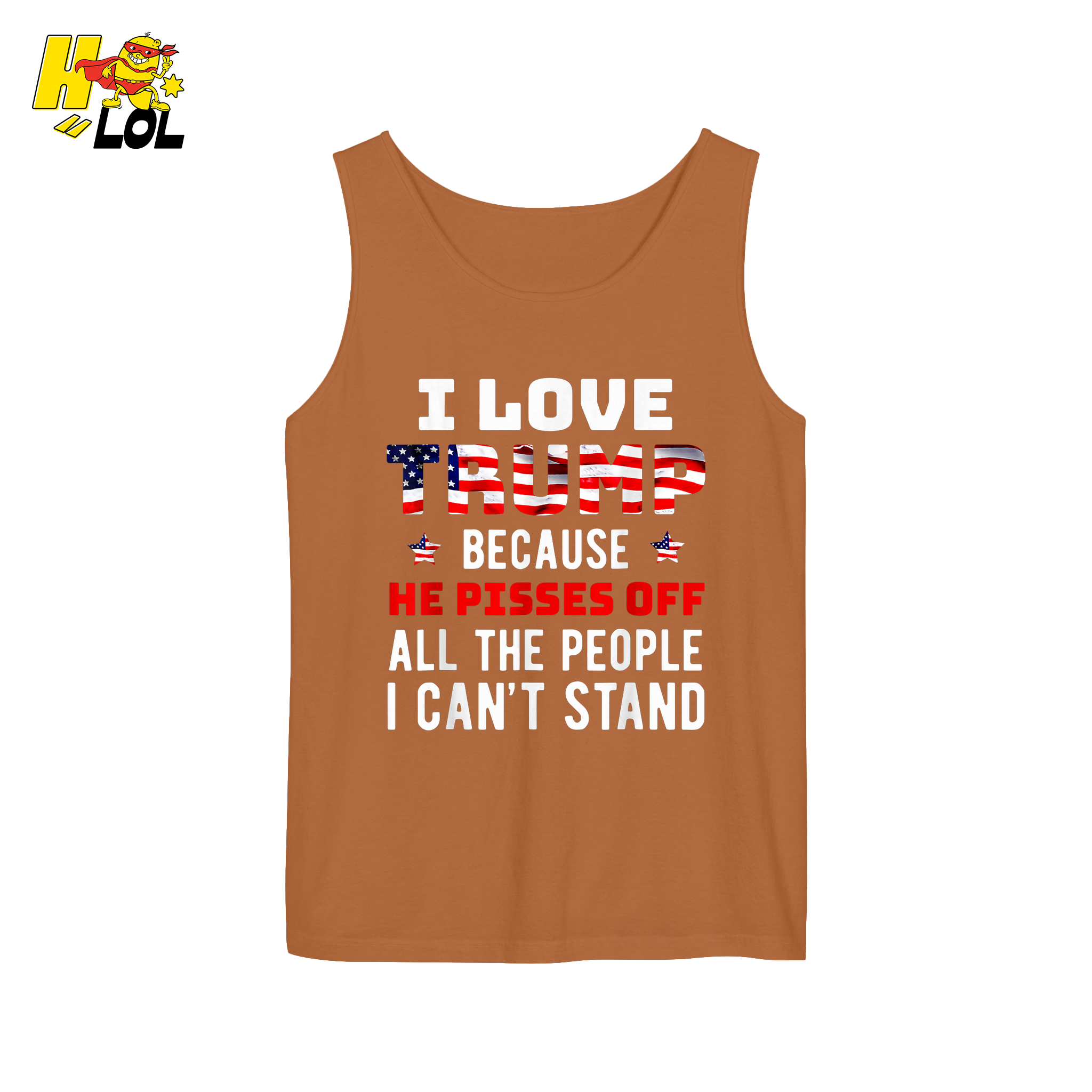 I Love Trump Shirt Funny Patriotic Quote Conservative Shirt - HQLOL