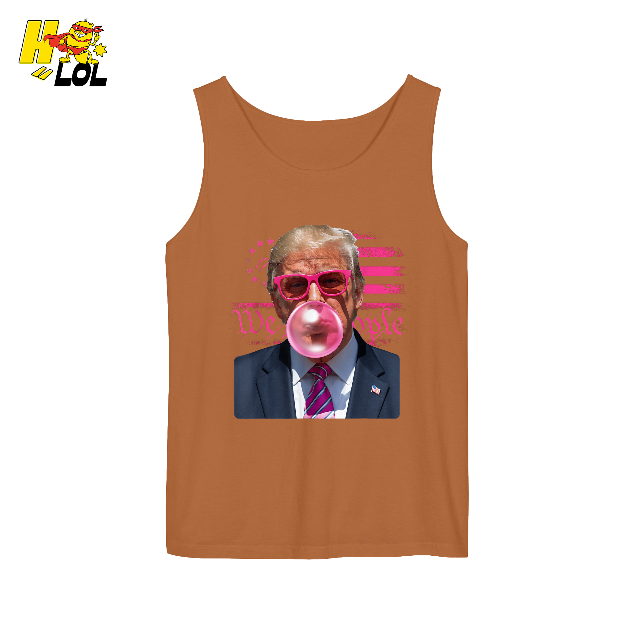 Trump Bubblegum Shirt Funny Graphic Shirt - HQLOL