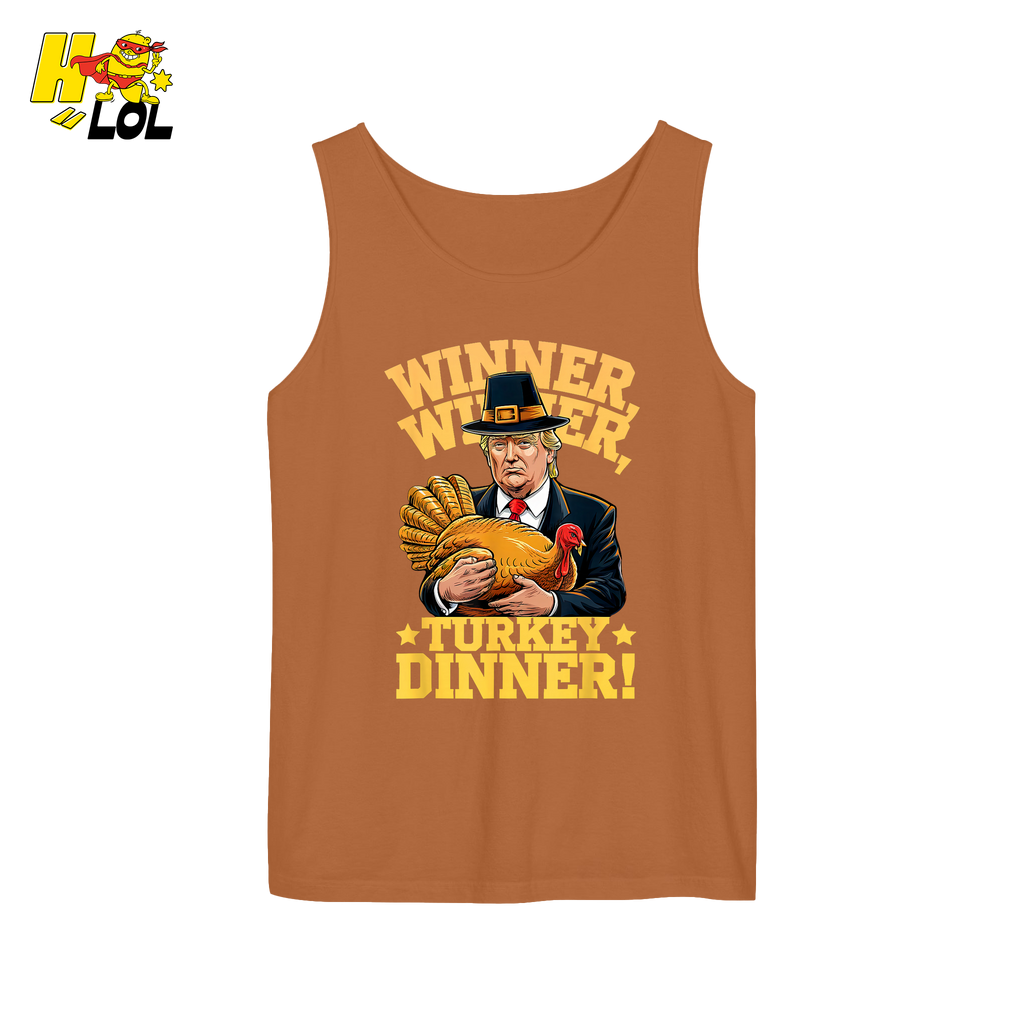 Winner Winner Turkey Dinner Shirt Funny Thanksgiving Shirt - HQLOL