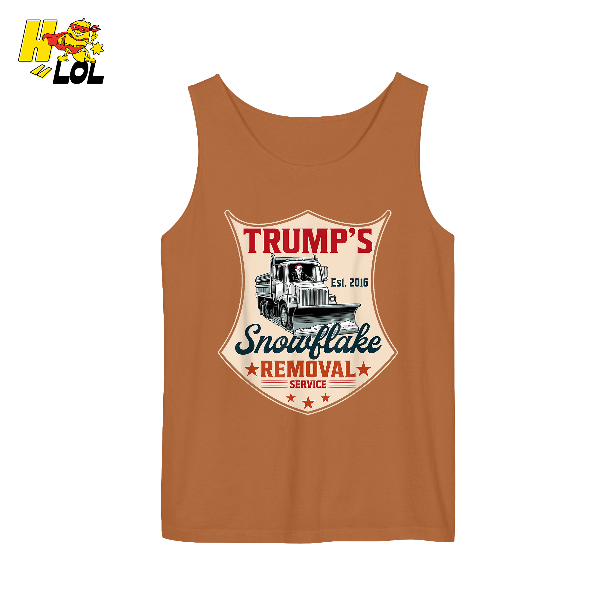 Trump's Snowflake Removal Service Funny Anti-Liberal Satire Shirt - HQLOL