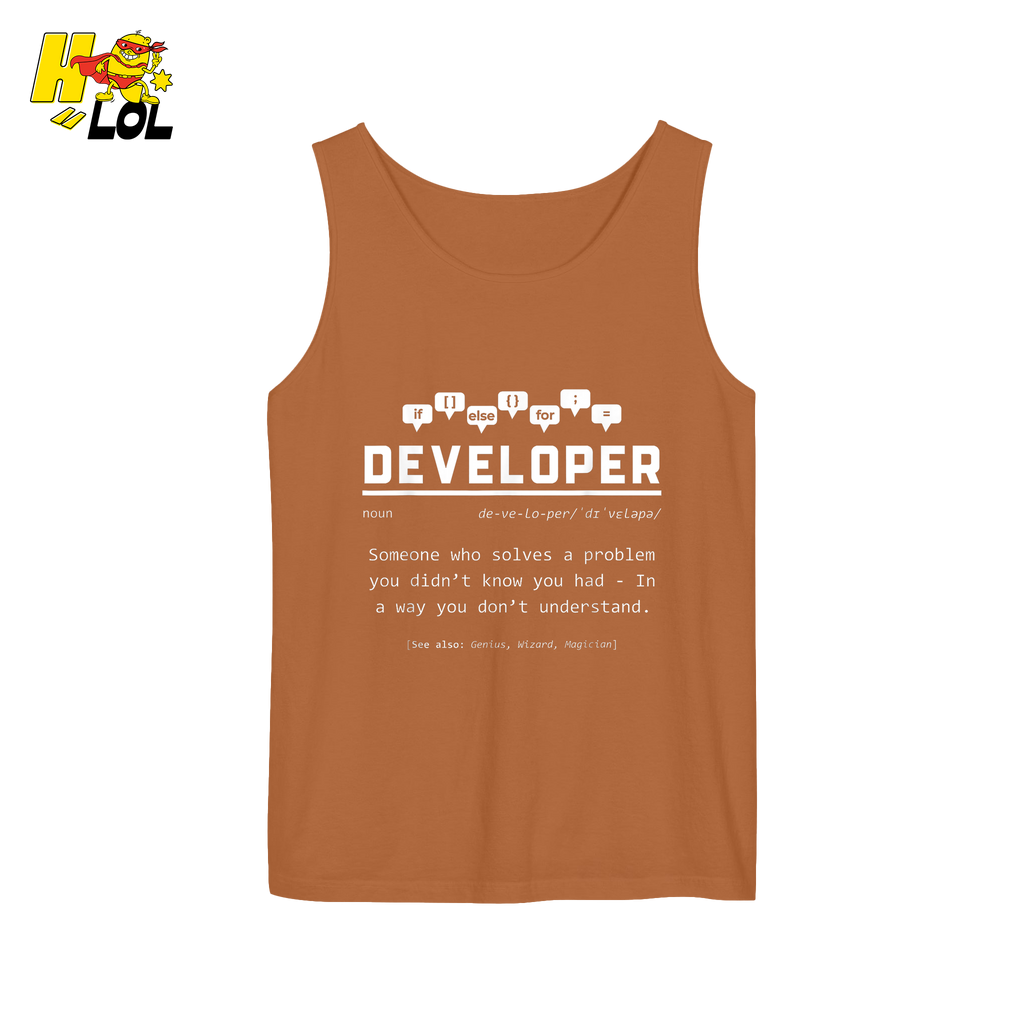 Developer Definition Shirt Funny Programmer Coding Shirt - HQLOL