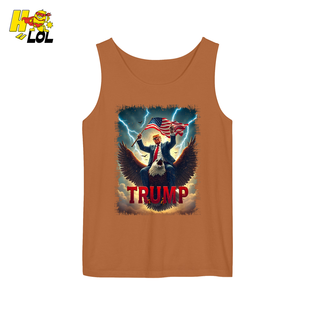 Donald Trump King & Eagle Shirt Patriotic MAGA Gift - HQLOL