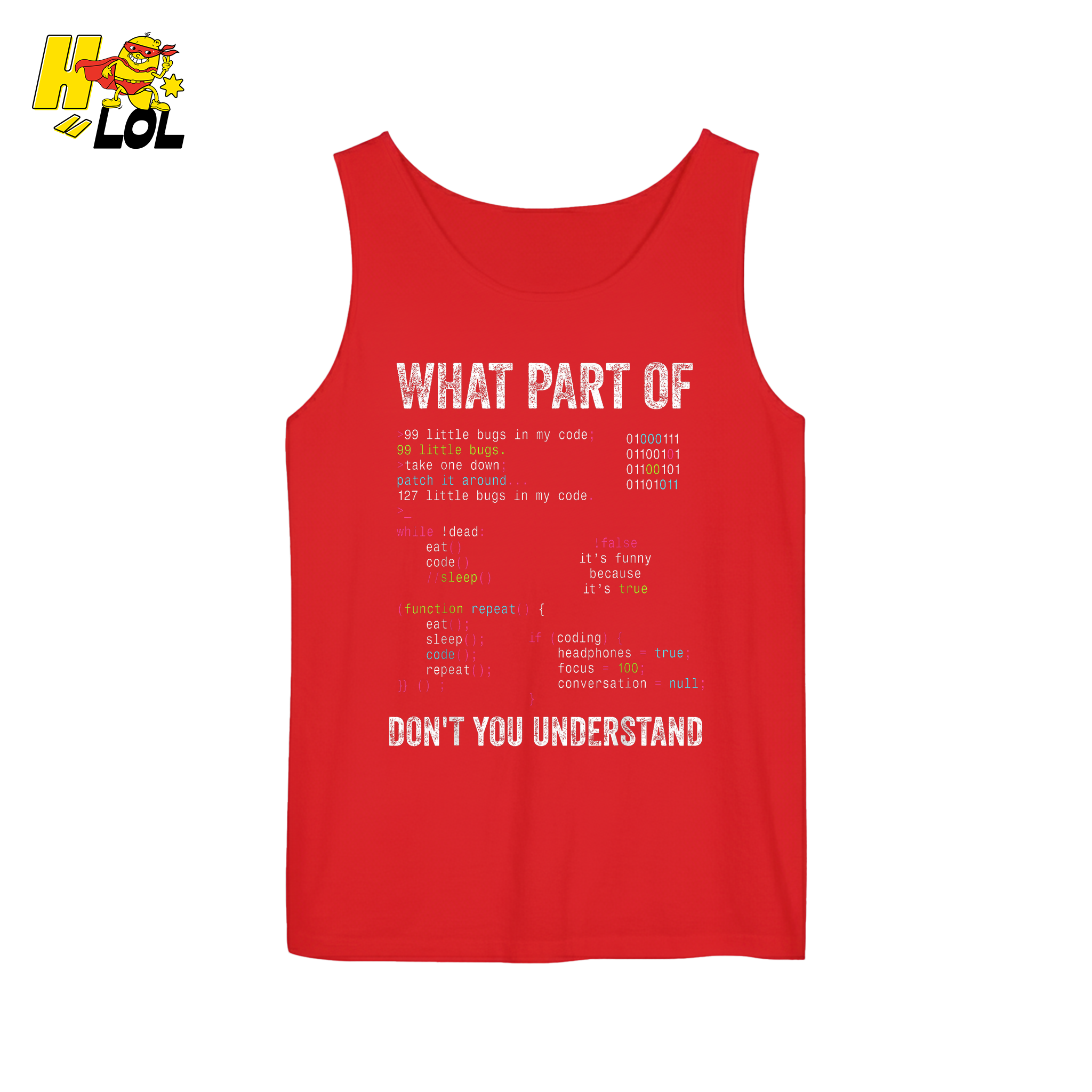 What Part of Don’t You Understand Shirt Funny Coding Programmer - HQLOL