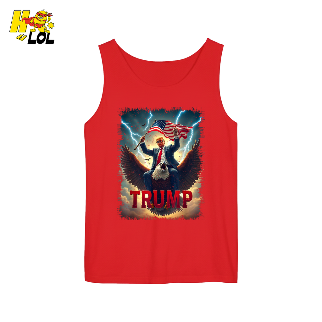 Donald Trump King & Eagle Shirt Patriotic MAGA Gift - HQLOL